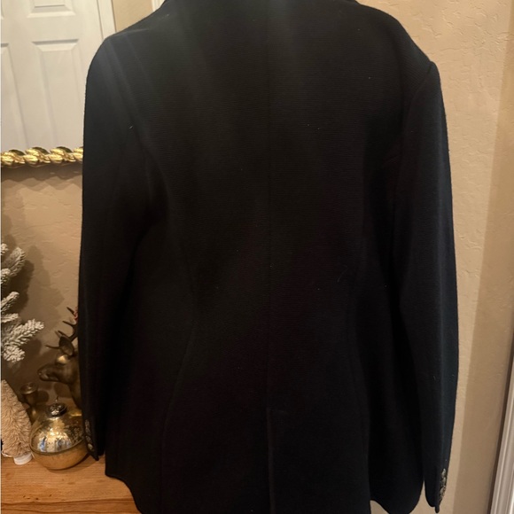 Ralph Lauren Classic Wool Sweater Blazer Large - Picture 4 of 5